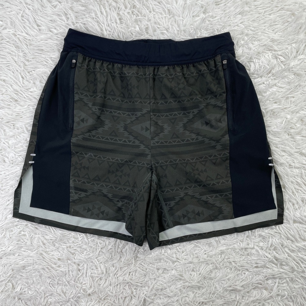 chubbies Black and Dark Gray Athletic Shorts